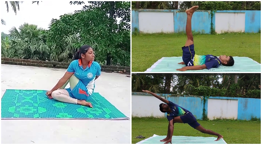 Yoga Day Celebration by Yoga Club in collaboration with Physical Education Department